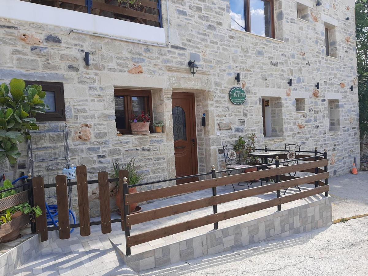 Chalkidιό Appartement Pitsidia Buitenkant foto
