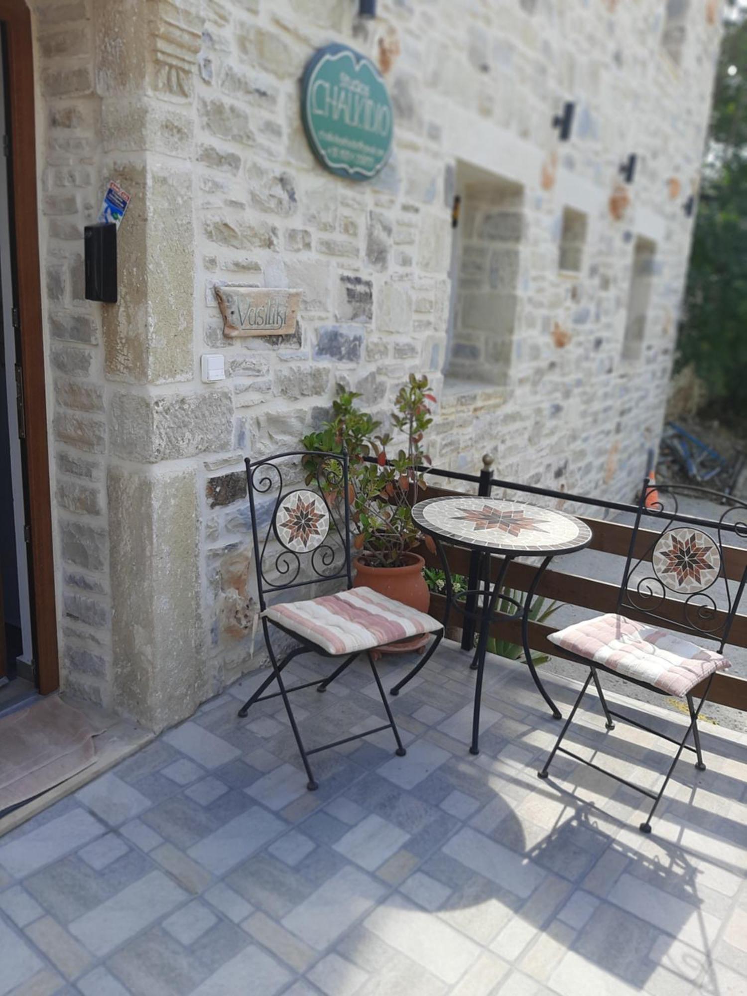 Chalkidιό Appartement Pitsidia Kamer foto