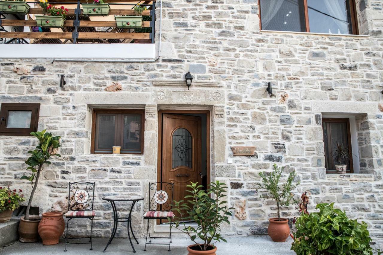 Chalkidιό Appartement Pitsidia Buitenkant foto