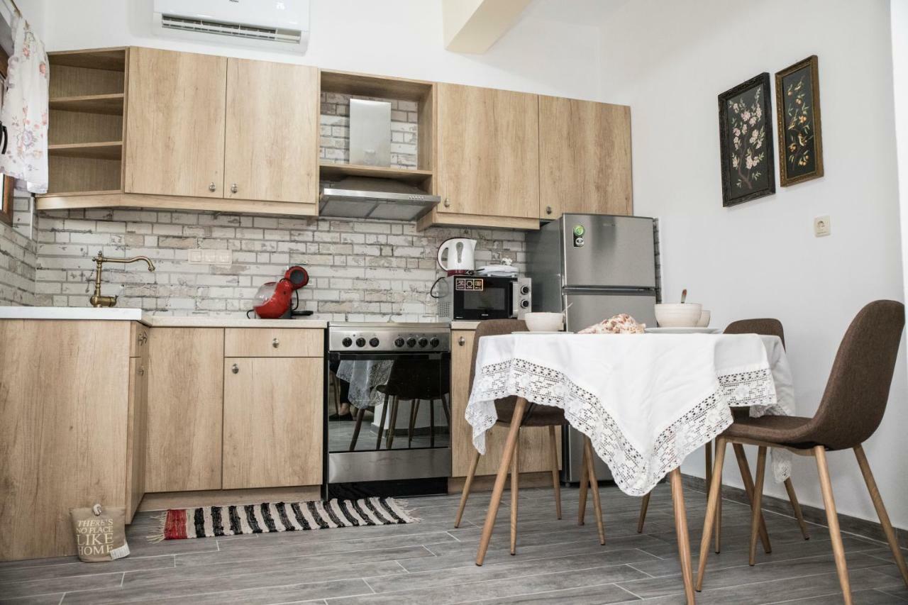 Chalkidιό Appartement Pitsidia Buitenkant foto
