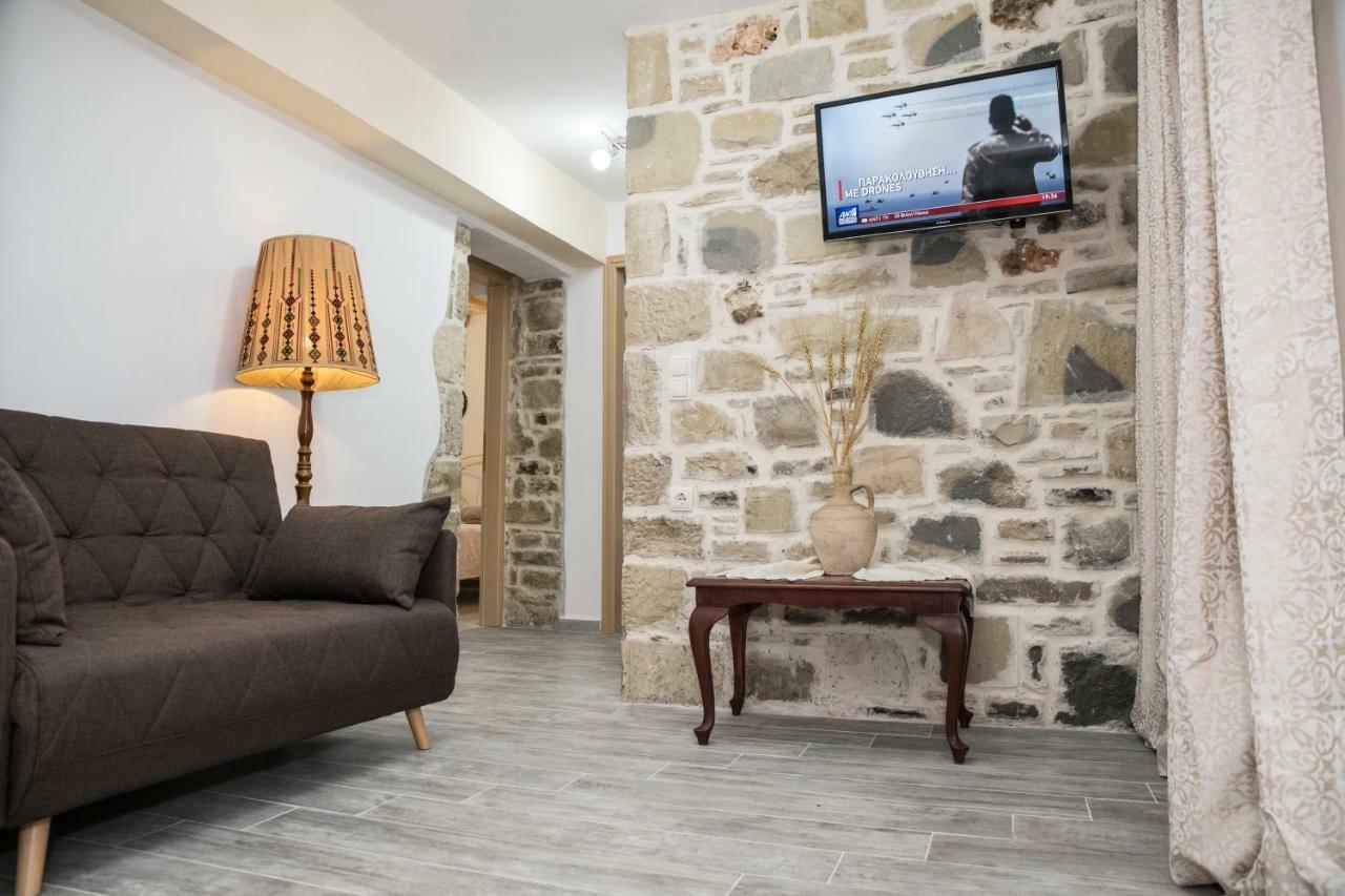 Chalkidιό Appartement Pitsidia Buitenkant foto