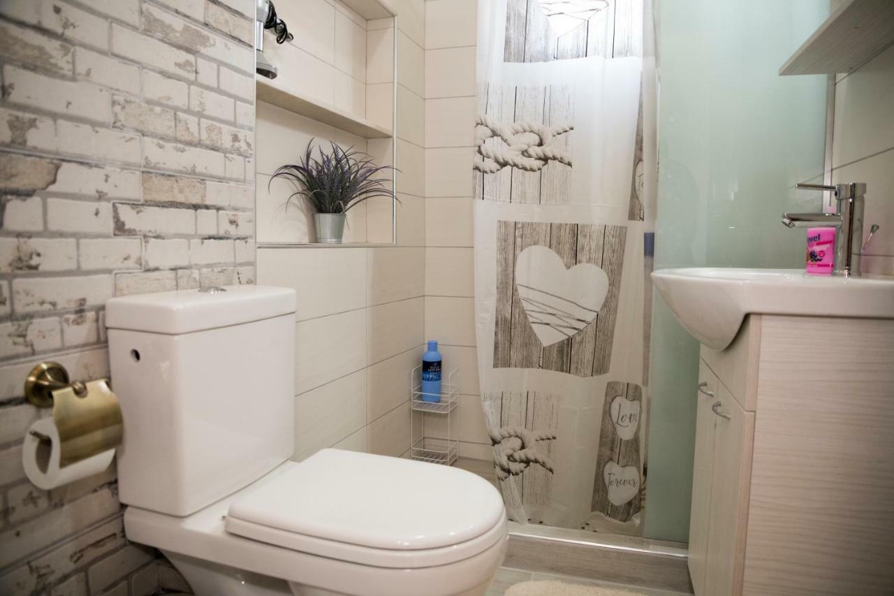 Chalkidιό Appartement Pitsidia Buitenkant foto